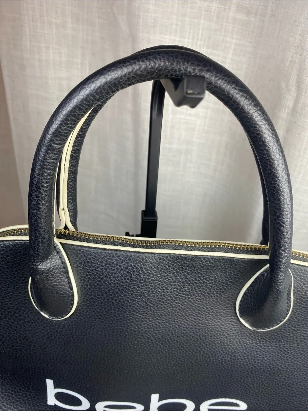bebe classic satchel
